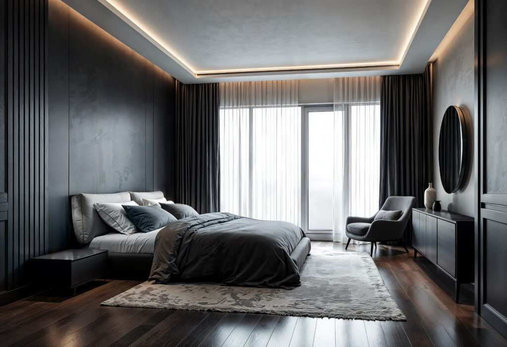 luxurious modern bedroom interior design